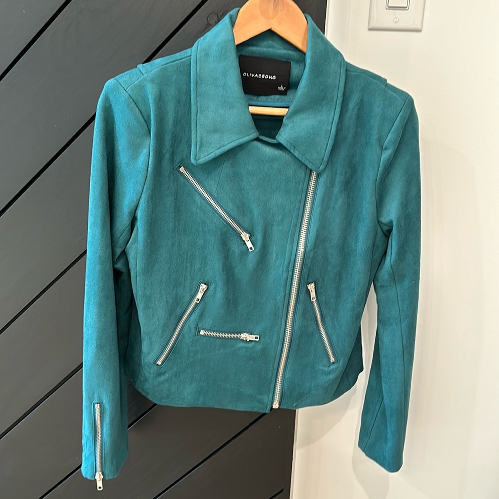Olivaceous Moto Jacket